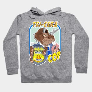 tri-cera-cop Hoodie